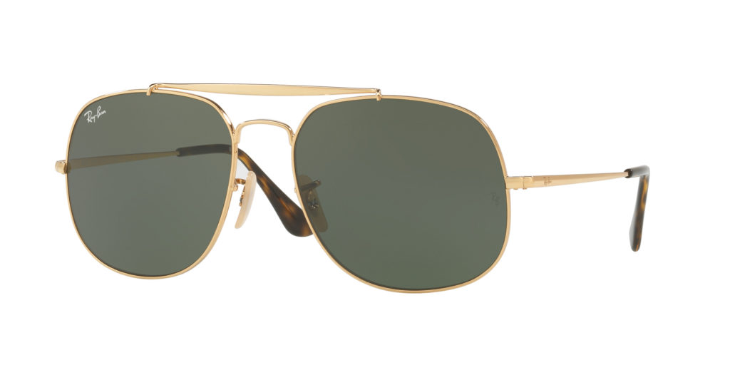 Ray-Ban RB3561 Gold / Green The General