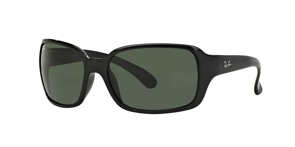 Ray-Ban RB4068 CLASSIC Black / Crystal Green