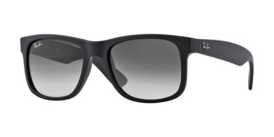 Ray-Ban RB4165 JUSTIN Rubber Black / Grey Gradient