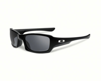 FIVES SQUARED Polished Black / Black Iridium Polarized