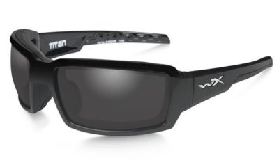 TITAN Gloss Black / Polarized Smoke Grey