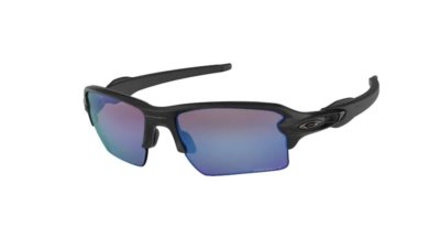 FLAK 2.0 XL Matte Black / Prizm Deep Water Polarized