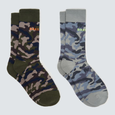 Camo Socks (2PCS) Gray Camo