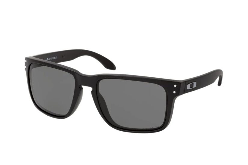 HOLBROOK XL Matt schwarz / Prizm Grey