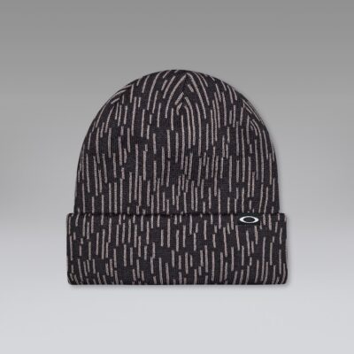Fleece-Lined Graphic Beanie