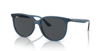 Ray-Ban RB4378 Opalblau / Dunkelgrau