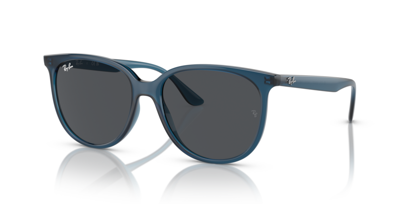 Ray-Ban RB4378 Opalblau / Dunkelgrau Ray-Ban RB4378 Opalblau / Dunkelgrau